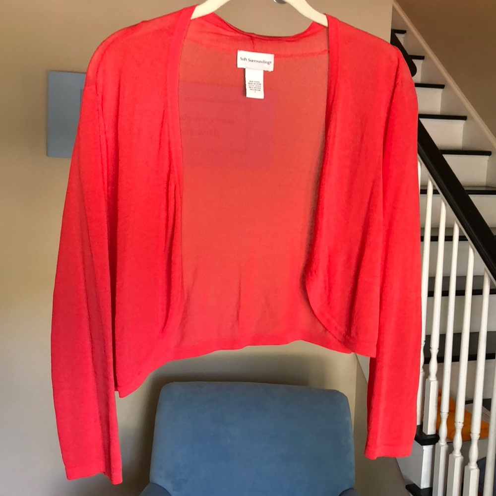 3 for $10 Bolero sweater - crepe material